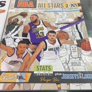 Sports Coloring Books! 2/$20